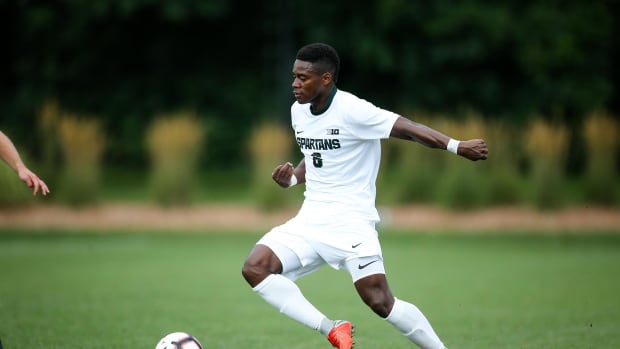 Spartan Men’s Soccer  (PHOTO:  MSU SID)